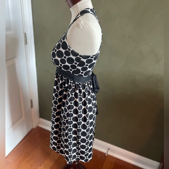 INC international Concepts sleeveless black/white polka dotted dress Size S - Picture 3 of 6